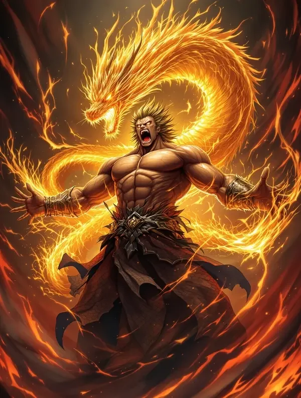 龙血战神 漫画封面