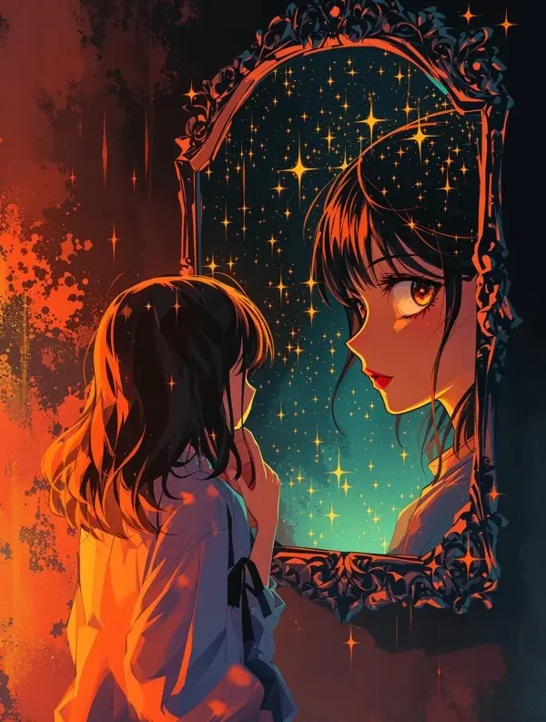 镜中人